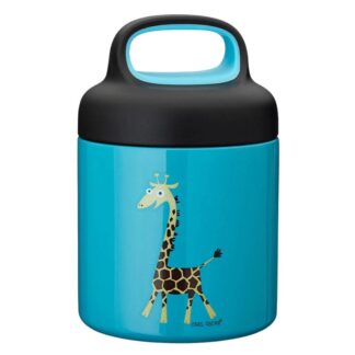 Ανοξείδωτο Φαγητοδοχείο Θερμός 300ml TEMP LunchJar Καμηλοπάρδαλη Τιρκουάζ Carl Oscar