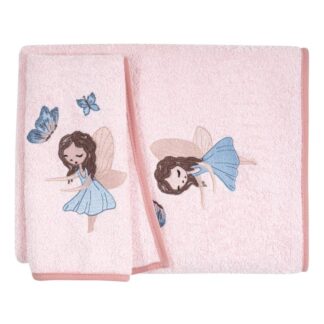 Σετ Πετσέτες 2τμχ Baby Essential 8849 Dusty Rose/Pink Greenwich Polo Club