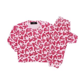 Σετ Ρούχα Καρδούλες 6730223 Ροζ Prod