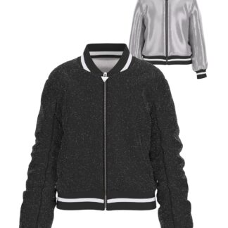 Μπουφάν Παιδικό Girl Reversible Guess J5YL00WF250_JBLK Μαύρο JNR