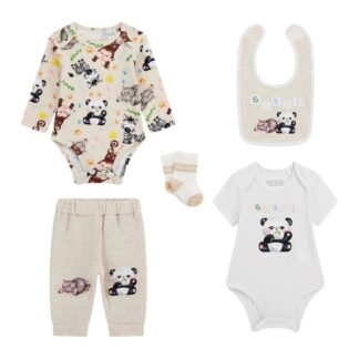 Σετ Ρούχα Παιδικό Boy Guess H5YW16KAE14_LOH Μπεζ NB