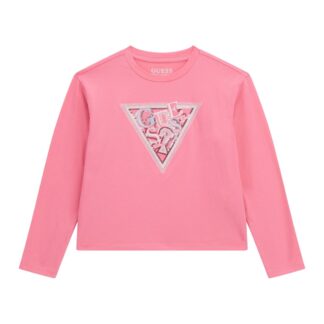 Μπλούζα Παιδικό Girl Guess J5YI15K6YW4_G6N3 Ροζ JNR
