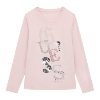 Μπλούζα Παιδικό Girl Guess J5YI14KAPO0_G65U Ροζ JNR