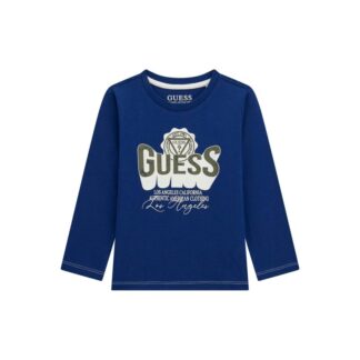 Μπλούζα Παιδικό Boy Μακρυμάνικο Guess N5YI13K8HM0_G7T2 Μπλέ MINI