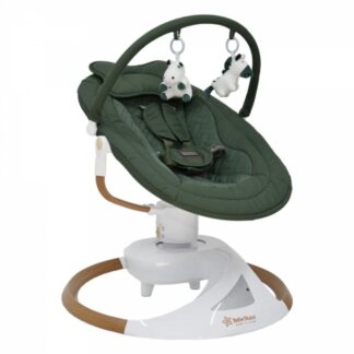Ηλεκτρικό Ρηλάξ Κούνια 2 σε 1 Shnuggle Forest Green Bebe Stars