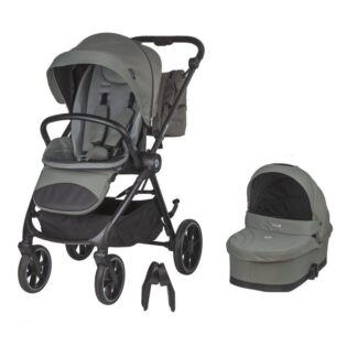 Σύστημα Πολυκαροτσιού 2  Σε 1 Serry Moss Green Smart Baby