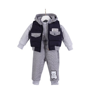 Σετ Ρούχα Τριπλέτα 6735210 Γκρι Prod