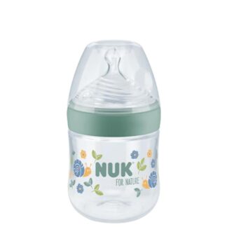 Μπιμπερό Πλαστικό 0- 6m For Nature 150ml PP Πράσινο Nuk