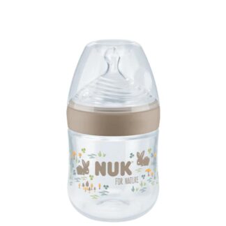 Μπιμπερό Πλαστικό 0- 6m For Nature 150ml PP Μπεζ Nuk
