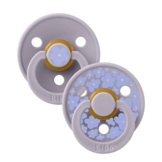 Πιπίλες 2τμχ Καουτσούκ 6+m Studio Colour Jasmine/Fossil Grey Mix Bibs