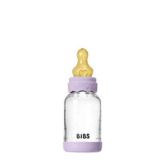 Μπιμπερό Γυάλινο 120ml Latex Boheme Violet Sky Bibs