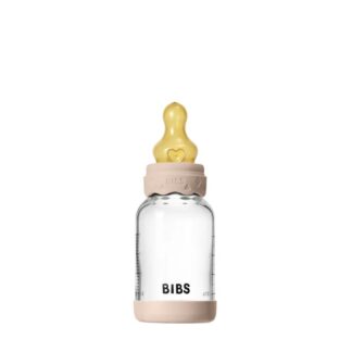 Μπιμπερό Γυάλινο 120ml Latex Boheme Blush Bibs