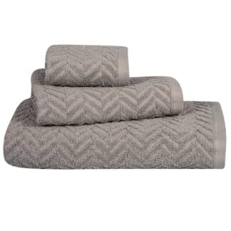 Σετ Πετσέτες 3τμχ Cozy 4095 Taupe Greenwich Polo Club