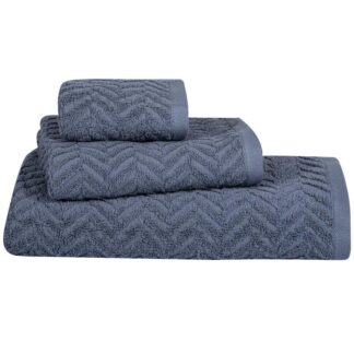 Σετ Πετσέτες 3τμχ Cozy 4097 Dusty Blue Greenwich Polo Club