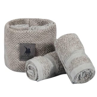 Σετ Πετσέτες 4τμχ Essential 4105 Grey Greenwich Polo Club