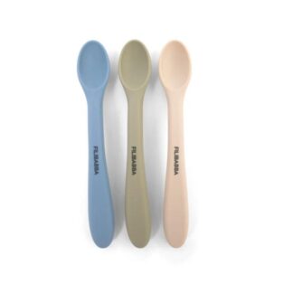 Κουτάλια Σιλικόνης Σετ 3τμχ Ocean Mix Filibabba
