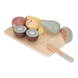 Ξύλινος Δίσκος Κοπής Με Φρούτα FSC Little Dutch