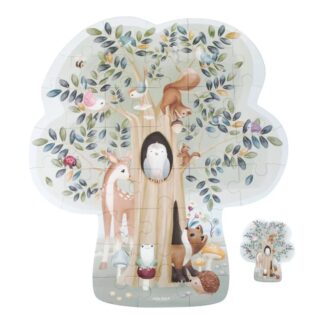 Παζλ Δαπέδου 37 Κομματιών Forest Friends FSC Little Dutch