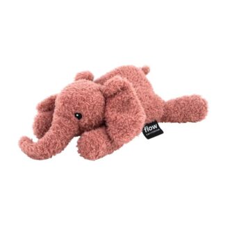 Υφασμάτινο Ελεφαντάκι George Με Φωτάκι Νυκτός Επαναφορτιζόμενο Ροζ Flow