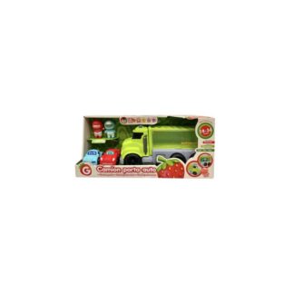 Φορτηγό Pull Back Friction Truck Green Vitamina G Globo