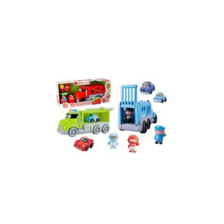 Φορτηγό Pull Back Friction Truck Blue Vitamina G Globo