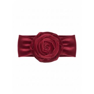 Χειροποίητες Κορδέλες Κόκκινο Βελούδο Echr0028 Bonjour Bebe