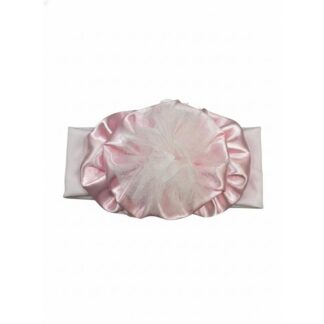 Χειροποίητη Κορδέλα Μαλλιών Ροζ 1000-F111 Bonjour Bebe