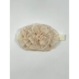 Χειροποίητη Κορδέλα Μαλλιών Εκρού 1000-F106 Bonjour Bebe