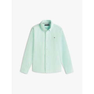 Πουκάμισο Tommy Hilfiger KB0KB10192_L6Z Βεραμάν MINI