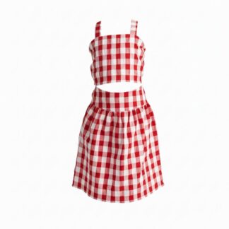 Σετ Ρούχα Two In A Castle T7042-06 Κόκκινο