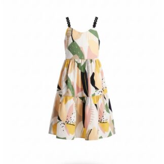 Φόρεμα Two In A Castle T7229-10 Τρικολόρ