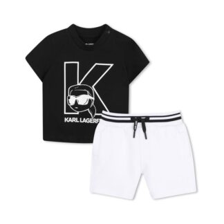 Σετ Ρούχα Karl Lagerfeld Z31074_10P Λευκό MINI
