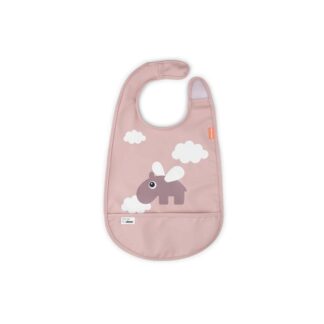 Σαλιάρα Velcro Happy Clouds Powder Done By Deer