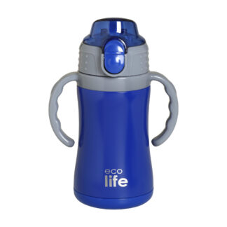 Ανοξείδωτο Παγουράκι Θερμός 300ml Navy Blue Ecolife