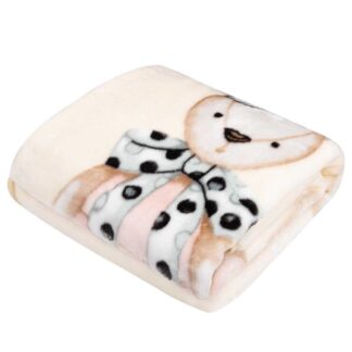 Κουβέρτα Κούνιας Velour 110x140 Baby 8859 Cream Greenwich Polo Club