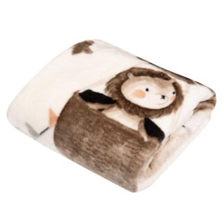 Κουβέρτα Κούνιας Velour 110x140 Baby 8860 Taupe Greenwich Polo Club