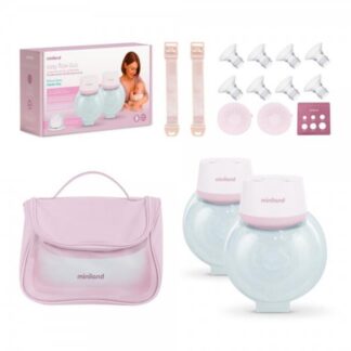 Ηλεκτρικό Φορητό Διπλό Θήλαστρο Easy Flow Duo Miniland