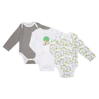 Βρεφικά Ζιπουνάκια Σετ 3τμχ Μακρυμάνικα Gotland Abo 31514