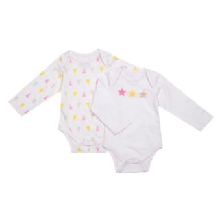 Βρεφικά Ζιπουνάκια Σετ 2τμχ Μακρυμάνικα Triangle Abo 31524