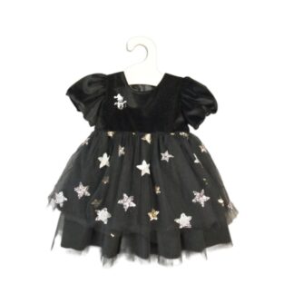 Φορεμα Βελουτε Αστερια Neonato Bebe 308