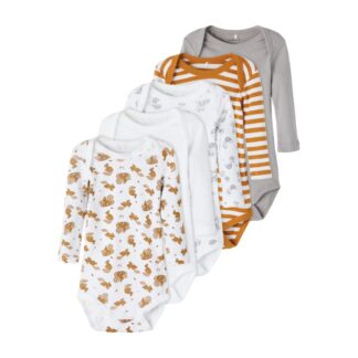 Βρεφικά Ζιπουνάκια Σετ 5τμχ Name It 3636606_13192812 ΜΠΕΖ