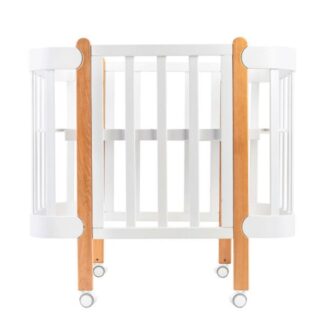 Βρεφική Κούνια Anti-Reflux Nika Λευκό Με Φυσικά Πόδια Ingvart