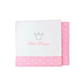 Σεντόνια Λίκνου 2τμχ Princess Ροζ Baby Star