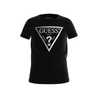 Μπλουζα Παιδικο Girl Guess J73I56K8HM0 - JBLK Μαύρο JNR
