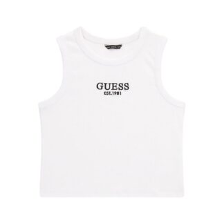 Μπλούζα Guess J4YI16KBZP4_G011 Λευκό JNR