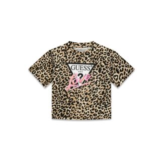 Μπλούζα Παιδικο Κοντομάνικο Girl Guess J6RI08K6YW4-P1H6 Ανιμαλ
