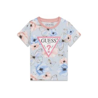 Μπλούζα Παιδικο Κοντομάνικο Girl Guess K6RI06K6YW4-P739 Γαλάζιο