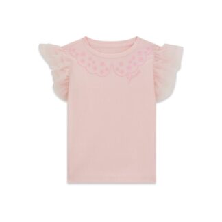 Μπλούζα Παιδικο Κοντομάνικο Girl Guess K6RI25K6YW4-G62O Ροζ