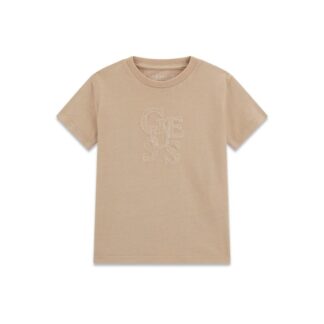Μπλούζα Παιδικο Κοντομάνικο Boy Guess N6RI17K8HM4-G1L9 Μπεζ