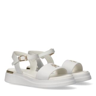 Πέδιλο Tommy Hilfiger T3A2-34289-0326_100 Λευκό SH